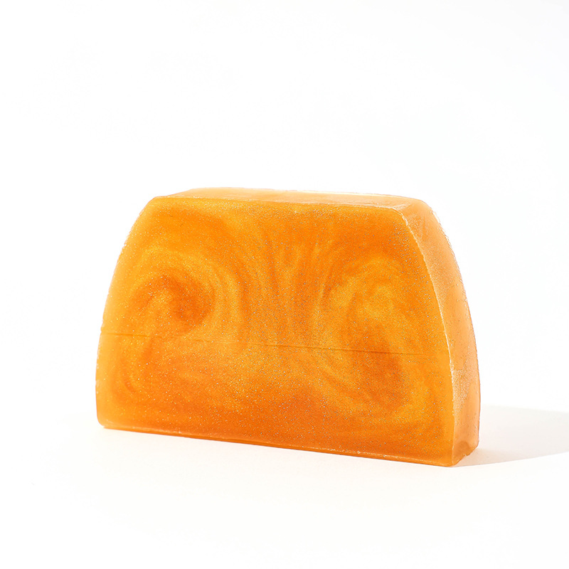 [Simi Silk] Gold Soap Amino Acid Herbal Gold Powder Cleansing Soap Handmade Essential Oil Gold Soap 100G