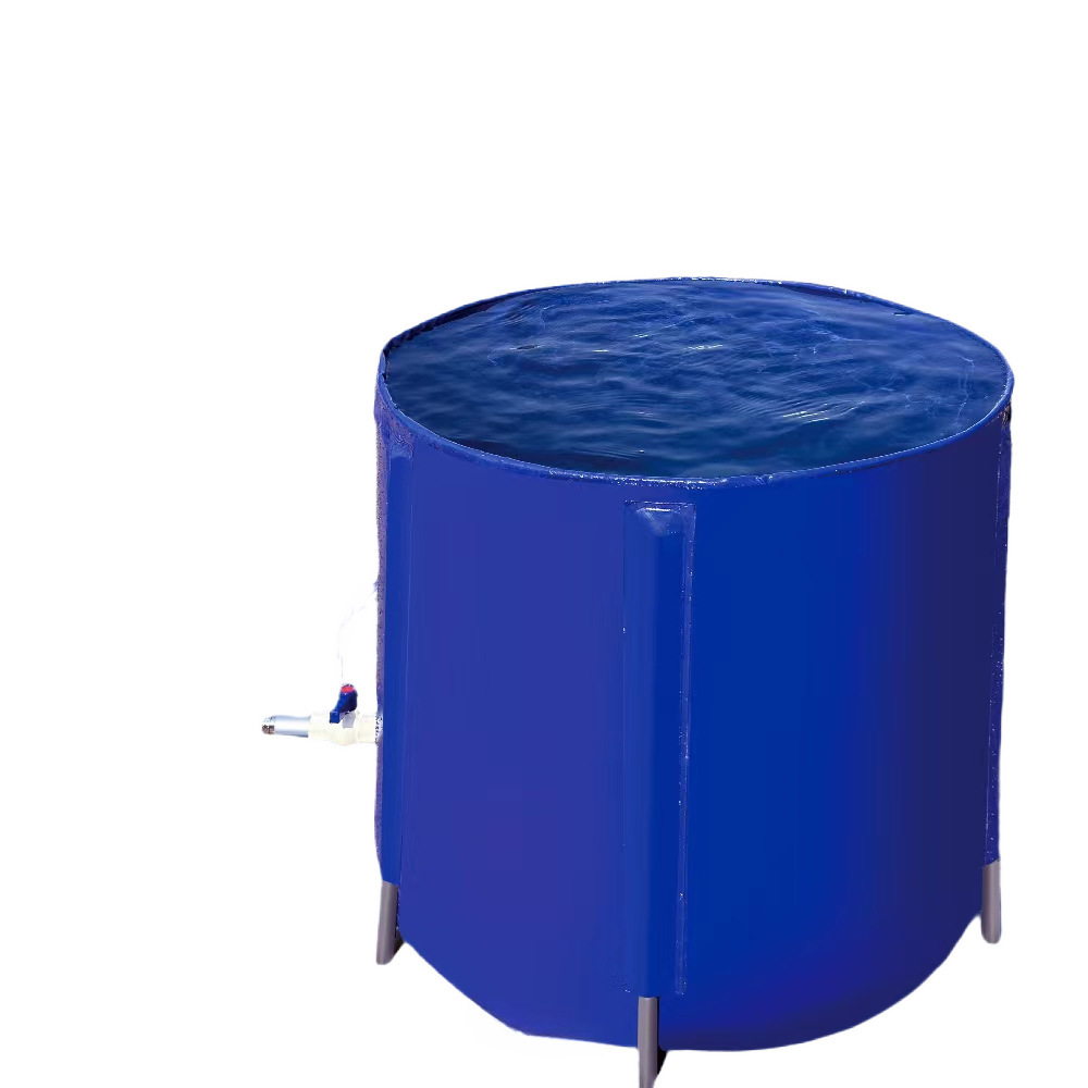 Canvas Foldableable Bucket Large Rainwater Collection Bag Portable Car Wash Water Reservoir Outdoor Water Storage Bucket