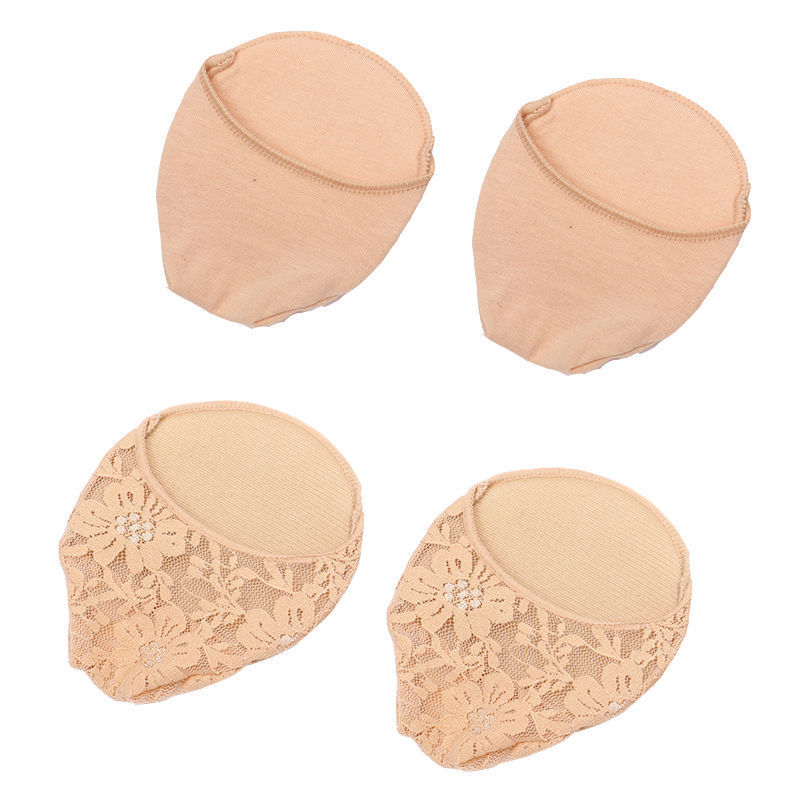 High-heeled shoes anti-sweat socks women's forefoot half sole palm socks single-layer shoes boat socks invisible silicone non-slip summer thin