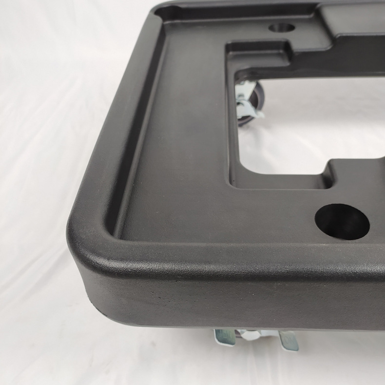 Peng Wen new CP-6 incubator supporting cart PE rotational plastic turnover box insulated barrel hotel meal delivery car