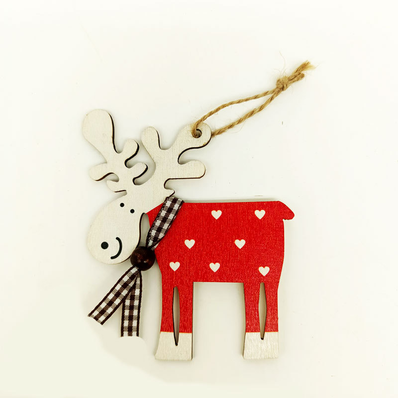 Кросс-бордерные рождественские подвески, олененок, снеговик, домашние украшения