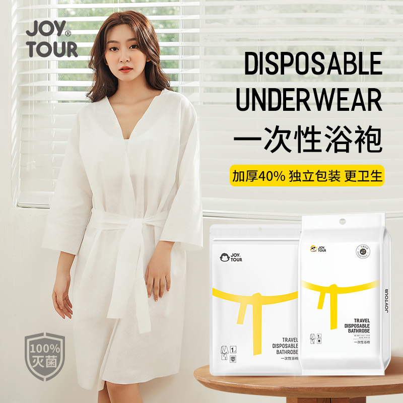 Одноразовый халат для взрослых, впитывающий, быстро сохнущий, портативный, для путешествий, специальный для салонов красоты, оптовая продажа