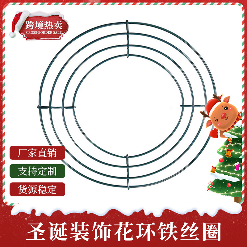 Проволока с покрытием для выпечки, оцинкованная проволока, иностранные праздничные подарки, рождественское украшение, венок, маленькая катушка проволоки с пластиковым покрытием, электростатическая покраска