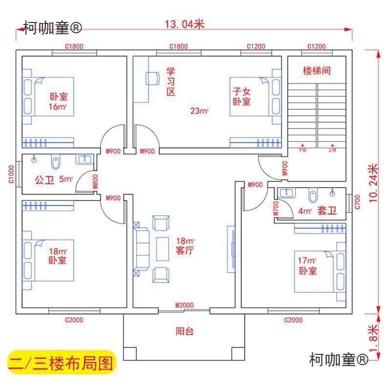 New Rural Three-Story and a Half Villa Drawings, Simple European-Style Self-Built House, Grand House Effect, Construction Design, Metabo
