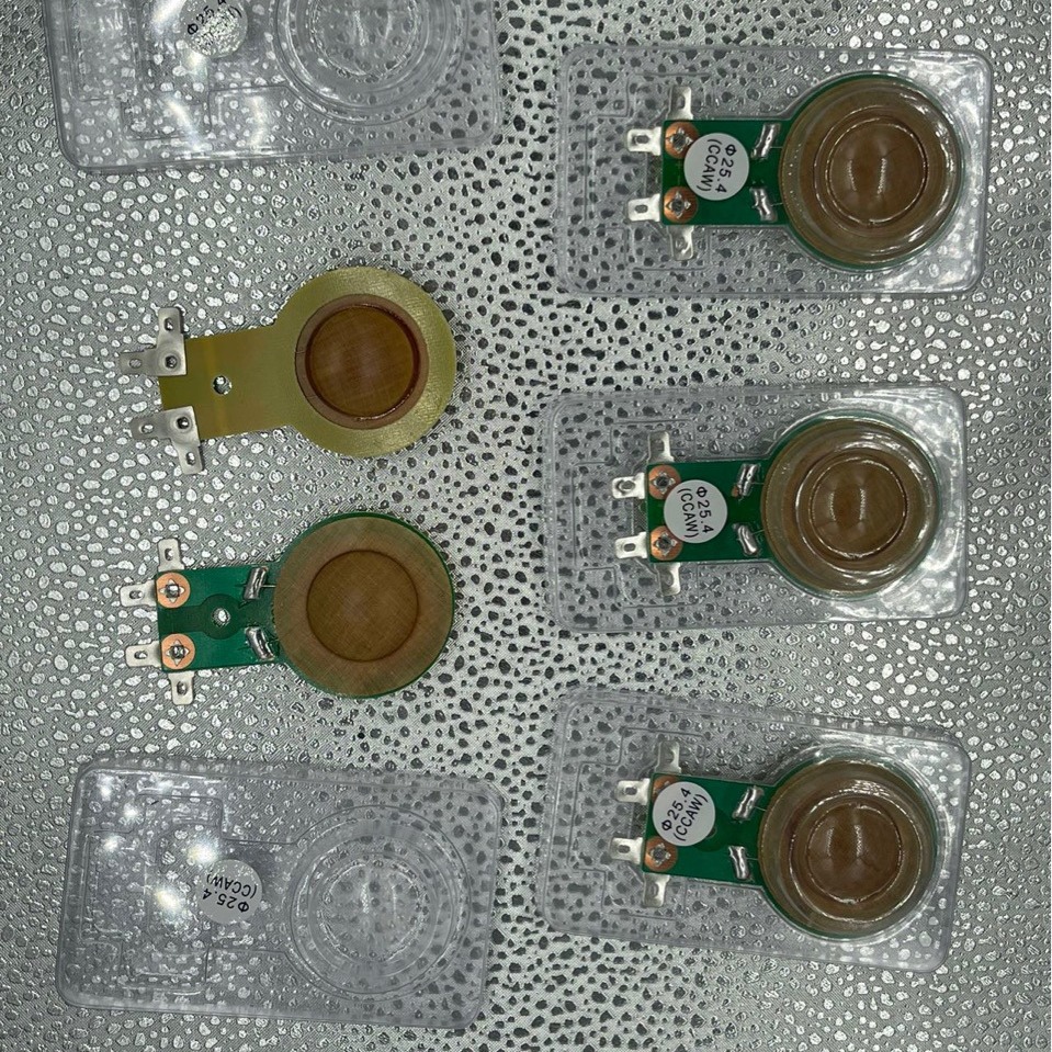 25.4 Speaker Sound Film Bracket Small Tweeter Film Audio Speaker Accessories Audio Tissue Sound Circle Manufacturer Wholesale