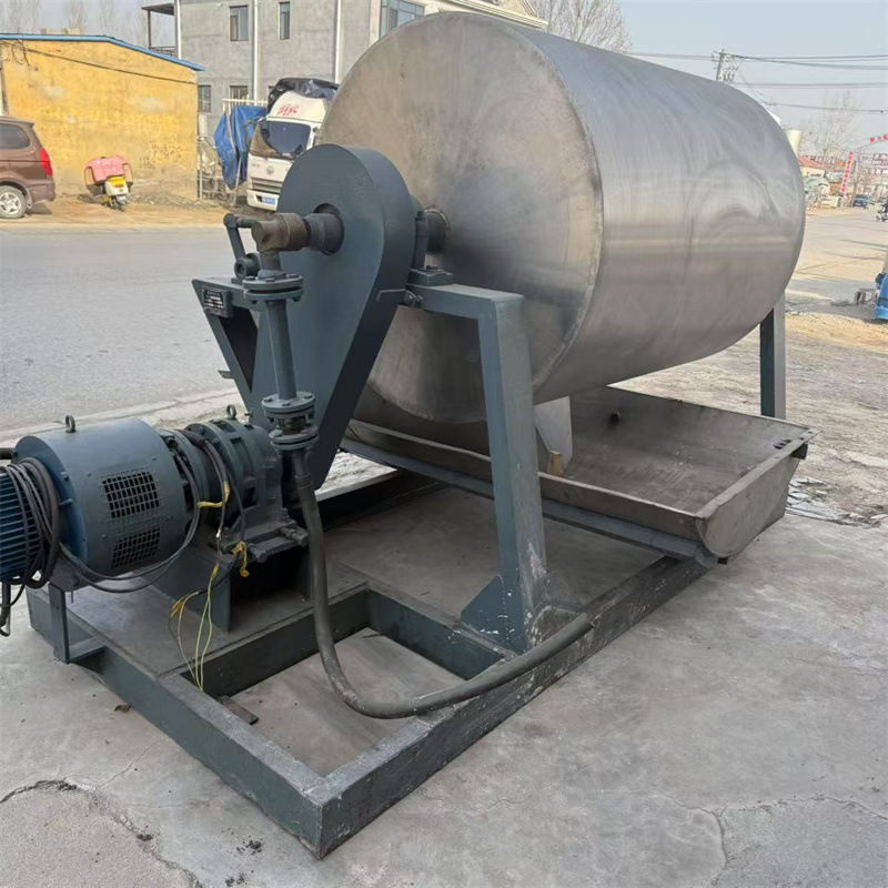 Supply of Used Condensation Crystallization Slicer Stainless Steel Vacuum Drum Slicer Sulfur Crystallization Slicer