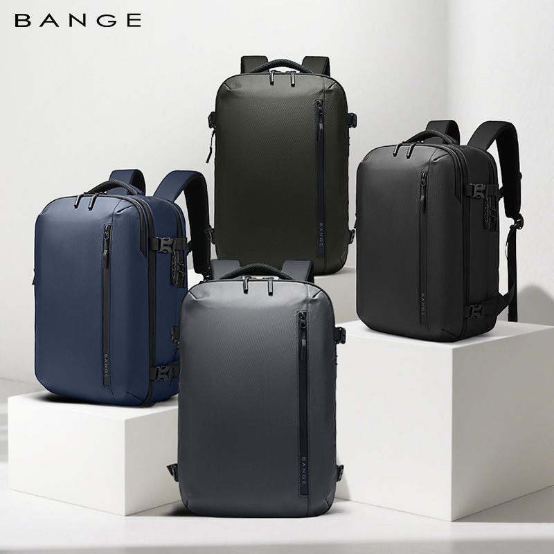 Bange Travel Backpack Men's and Women's Large Capacity Multifunctional Luggage Bag Business Casual Men's Backpack Computer Bag