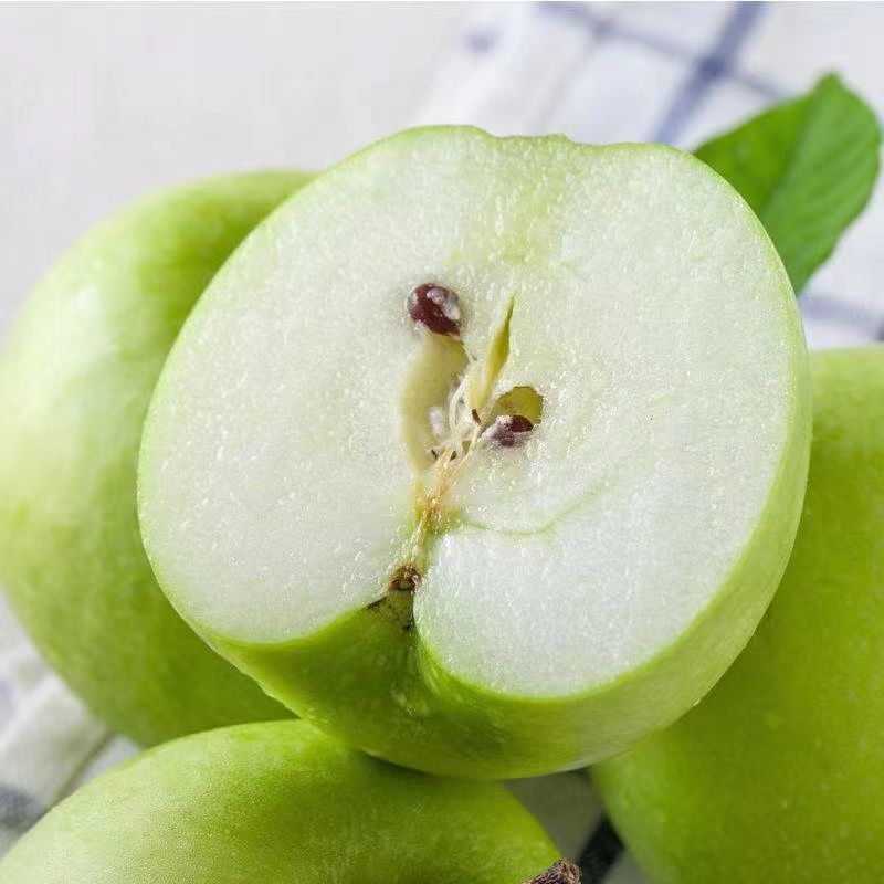 Shanxi Shaanxi Fresh Green Apples Seasonal Sweet and Sour Fuji Apples Seasonal Green Apples Dropshipping