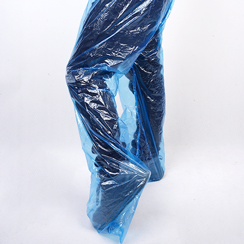 Disposable Rain Pants Half-length Foot-wrapped Thickened Waterproof Split Type Men's and Women's Take-out Outdoor Drifting Cycling Travel Rain Pants