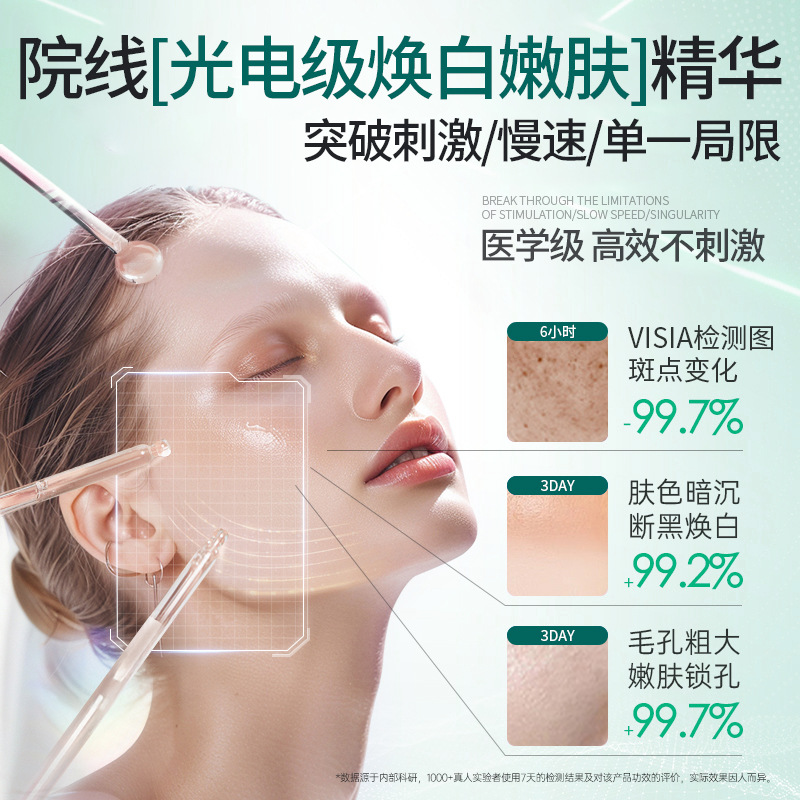 Meizhou Diary 377 Whitening Single-Use Essence Niacinamide Spot Lightening Antioxidant Clinic-Grade Spot Removal Solution