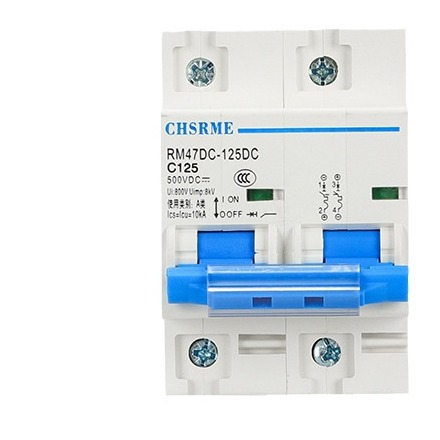 DC Circuit Breaker DC250V500V Photovoltaic Air Switch Solar UPS Motor Battery Electric Vehicle 63A