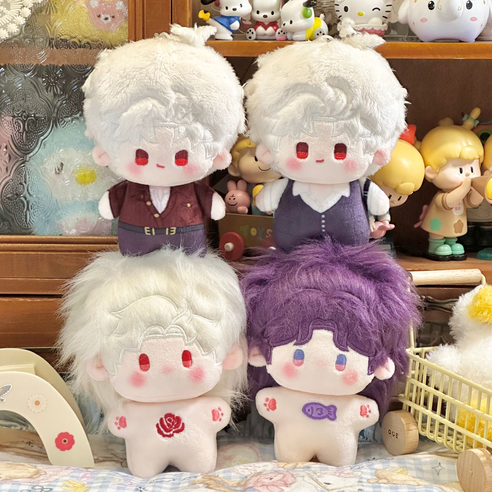 Shenzhen Bobby Manufacturer Cotton Doll Naked Doll 10cm Original No Attribute Fluffy Dress-Up Boneless Doll Wholesale Dropshipping