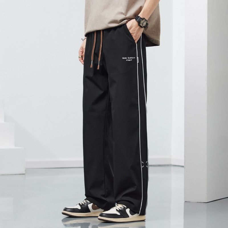 JYF-2556 Весна 2025 Новинка больших размеров Мужская свободная прямая повседневная одежда