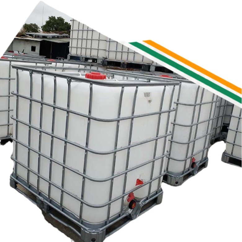 Fujian manufacturer IBC ton barrel used 1000L container barrel waste liquid barrel plastic water storage tank chemical raw material oil barrel