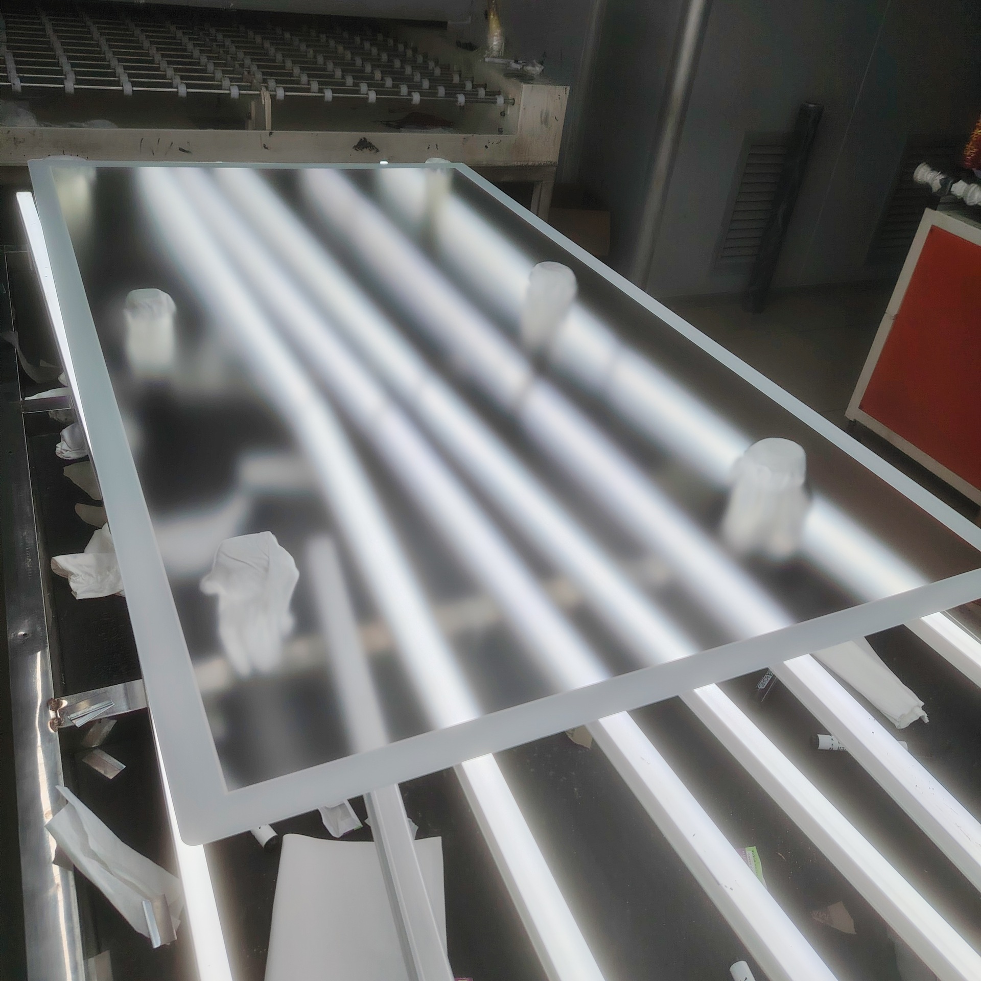 Supply of Ag Etched Frosted Glass Anti-Glare Low-Reflective Advertising Machine Panel Electronic Display Anti-Glare Glass