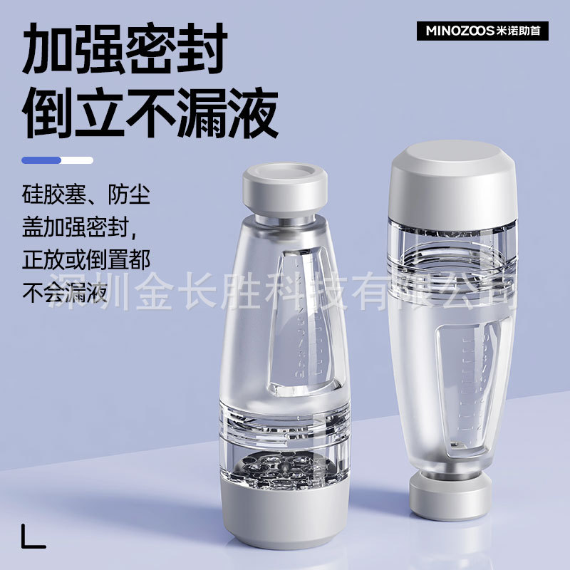 New Mino Scalp Applicator Transparent Ball Head Hair Growth Introduction Comb Applicator Applicator 10ml Wholesale