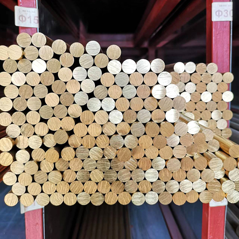 Brass Rod Solid Copper Bar Cylindrical Thin Round Rod Small Diameter Copper Rod Diameter 1.5 2 3 4 5 6 7 8mm