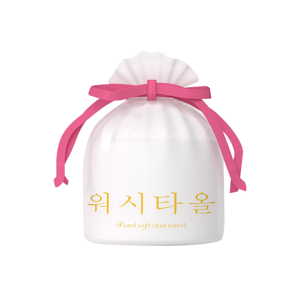Tinglan Roll-Type Facial Cleansing Towel, Disposable Beauty Salon Cleansing Towel, Dual-Use for Dry and Wet, Thickened Pearl Pattern, Wholesale Makeup Remover