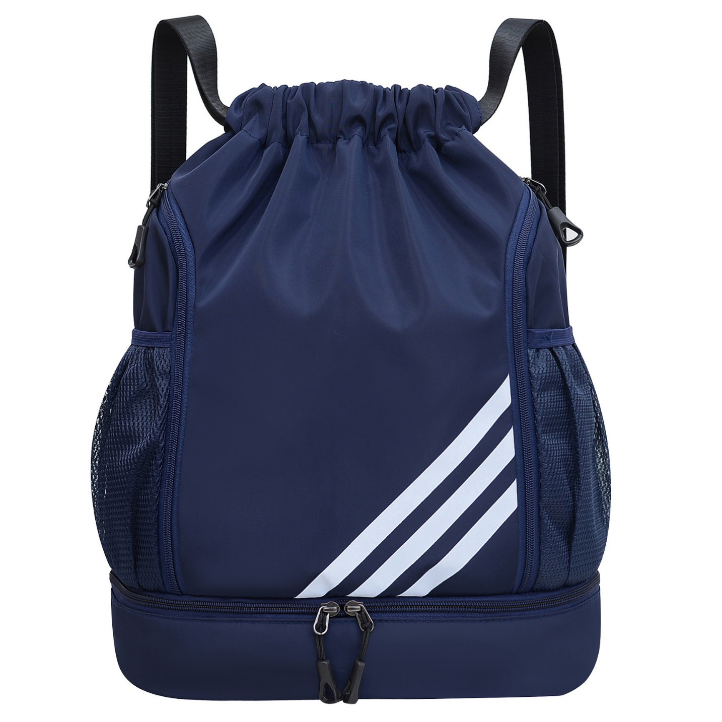 New Drawstring Drawstring Pocket Backpack Casual Travel Bag Large Capacity Folding Backpack Men's Sports Basketball Bag