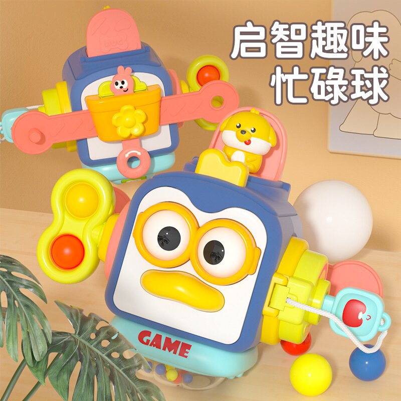 Развивающая игрушка для детей, пингвин, 1-2 года, Montessori