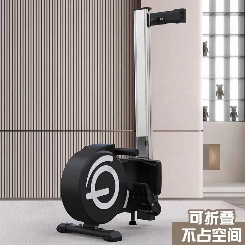 Factory gym indoor sitting low pull trainer rowing machine magnetic control rowing machine magnetic control folding rowing machine
