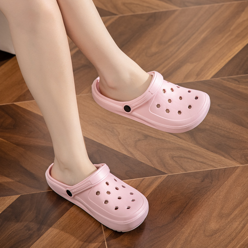 Qida Shun New 235 Hole Shoes Summer Garden Shoes Men's and Women's Drifting Shoes Couple Beach Shoes Factory Wholesale