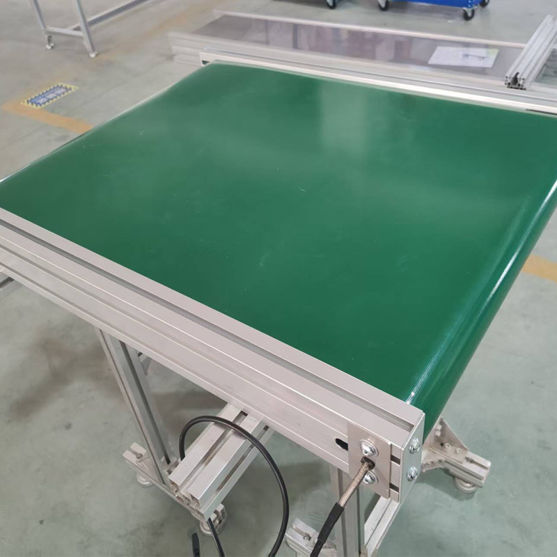 Electric Roller Conveyor Line Design, Automated Assembly Workshop, E-Commerce Express Sorting Small Belt Assembly Line