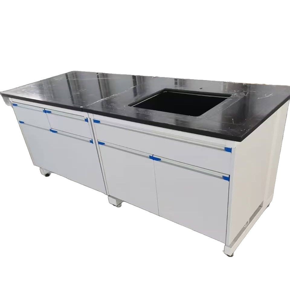School Laboratory Experiment Table Student pp Sink Table Stainless Steel Physical and Chemical Table Steel Wood Experiment Table Steel Wood Experiment Table