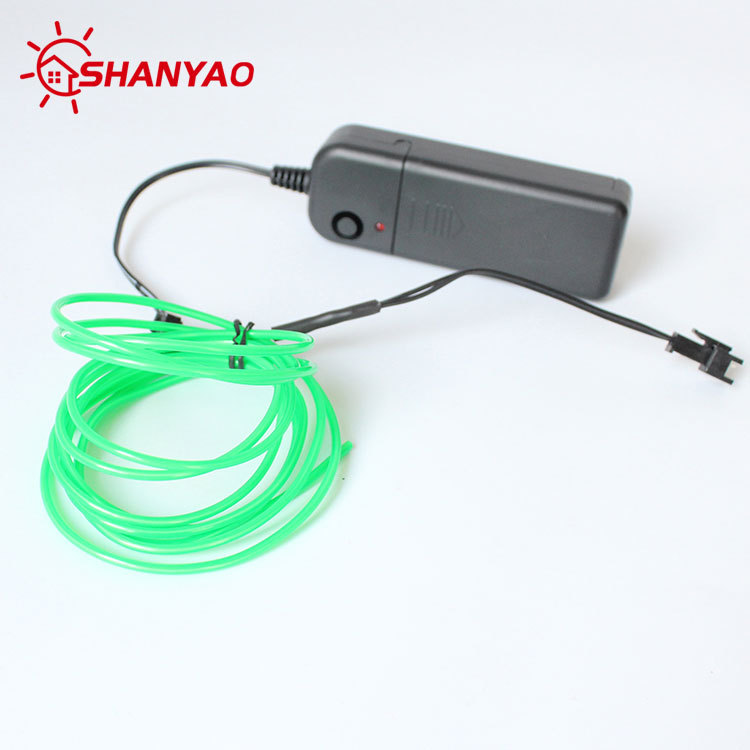 El Cold Light Luminous Line 1- 5.3m V Battery Box Car Atmosphere Light Led Luminous Decorative Lantern El Cold Light