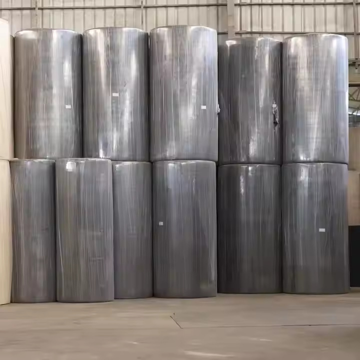 Factory Direct Black Virgin Wood Pulp Paper Black Bamboo Pulp Napkin Large Shaft Paper