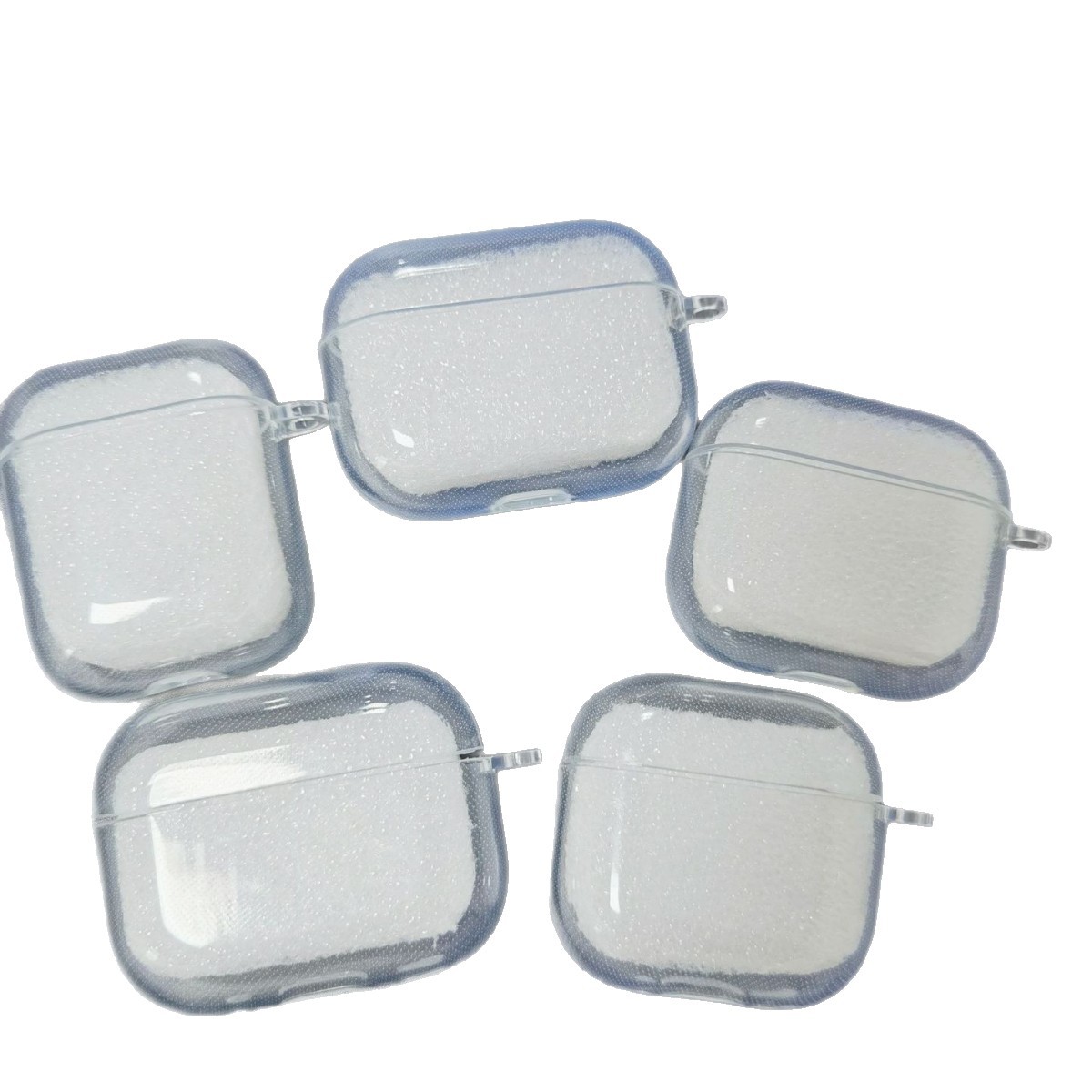 For airpods1/2/pro/3 generation/pro2/4 generation Apple TPU Bluetooth wireless earphone set material high permeability