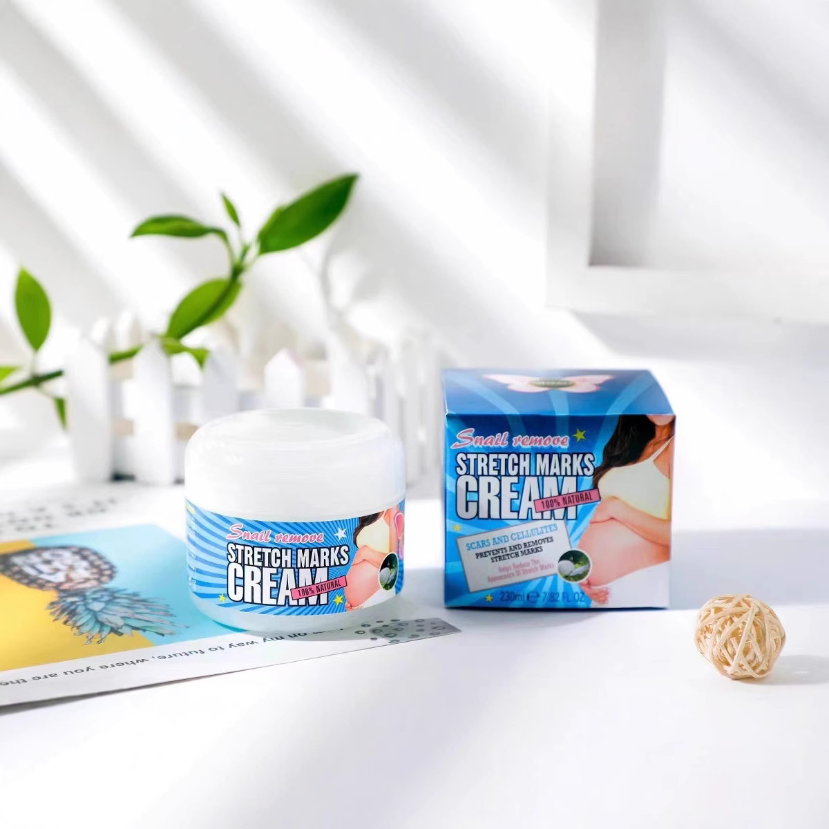 Massage slimming cream hydrating moisturizing firming skin plump cream chest hip cream body cream English version for export only