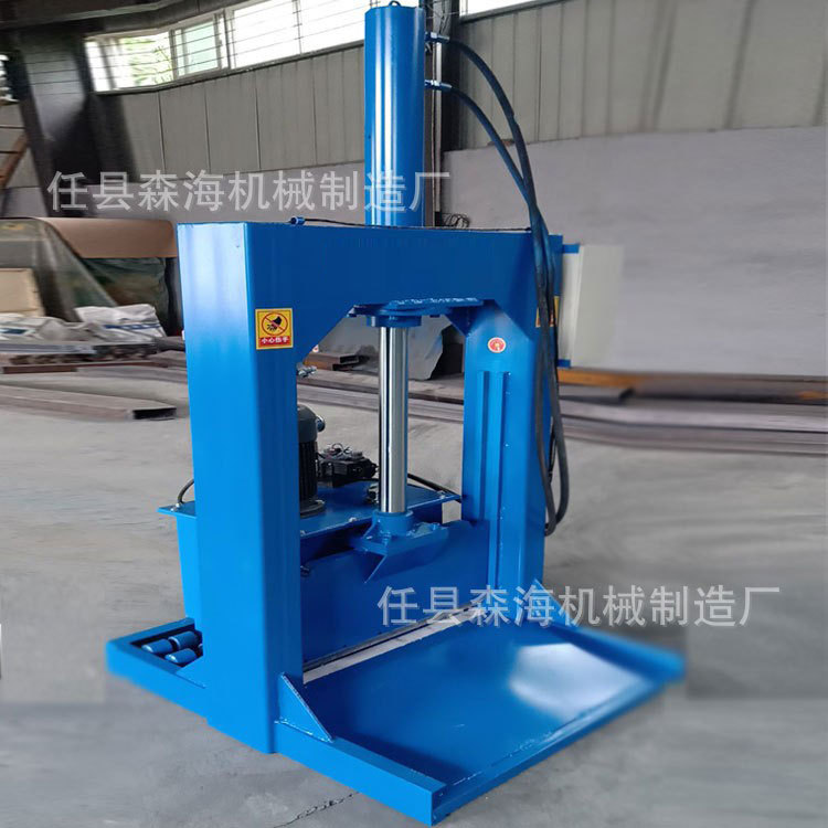 Vertical Hydraulic Glue Cutting Machine Gantry Guillotine Machine Plastic Film Waste Rubber Rice Barrel Vermicelli Cutting and Shearing Machine