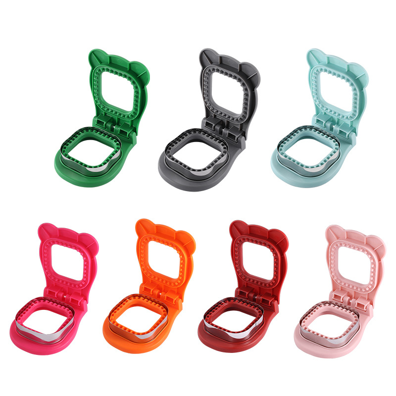 New Sandwich Cutting Flap Pocket Pants Bread Making Tool Home DIY Square Sandwich Cutting Stainless Steel Bread Cutting