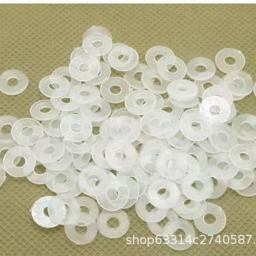 Factory wholesale transparent PVC gasket wear-resistant round flat gasket waterproof gasket screw PVC gasket specifications can be set