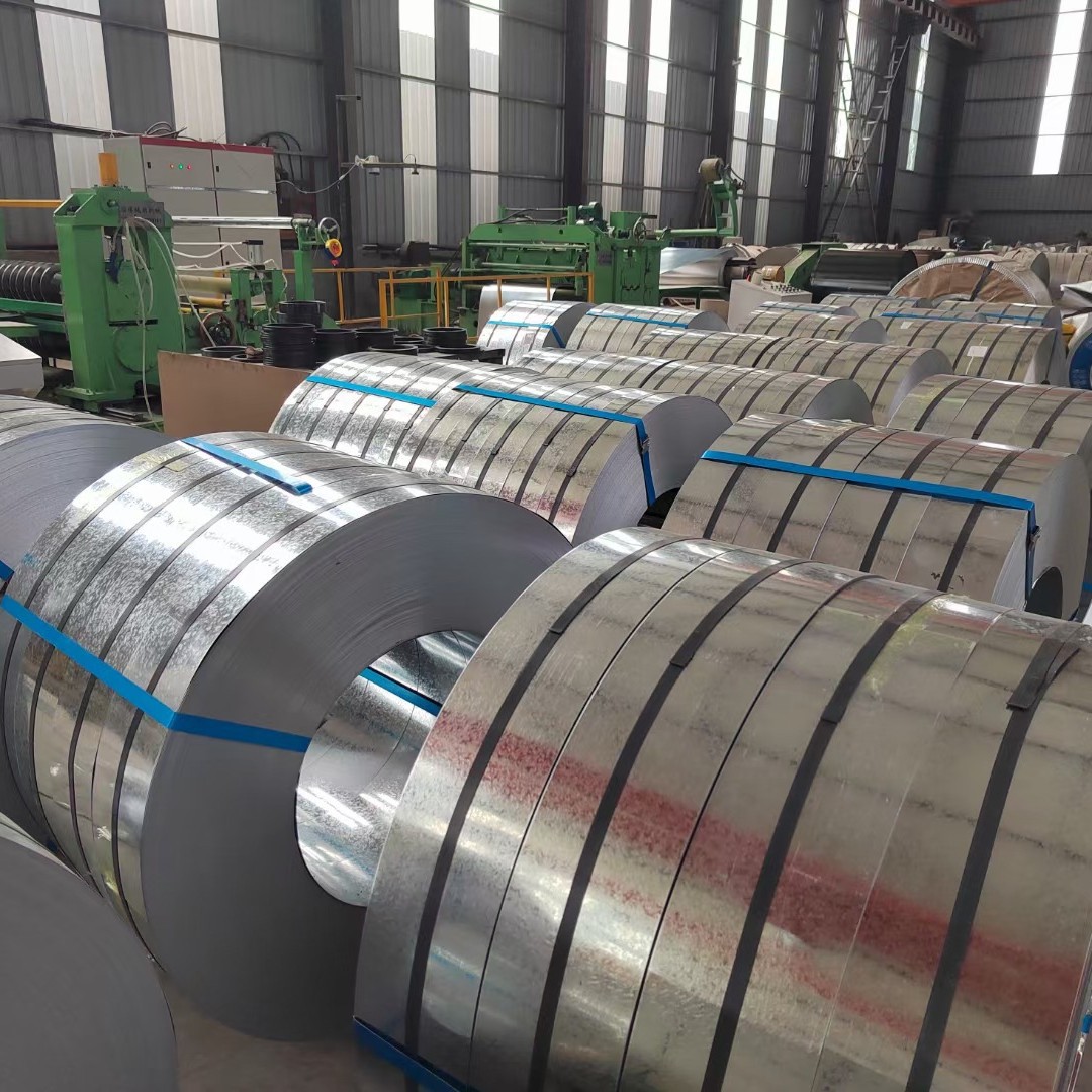 Оцинкованная стальная лента Q345B с высоким слоем цинка, гофрированная стальная лента, синяя запеченная стальная лента, полная толщина, может быть открыта и прорезана