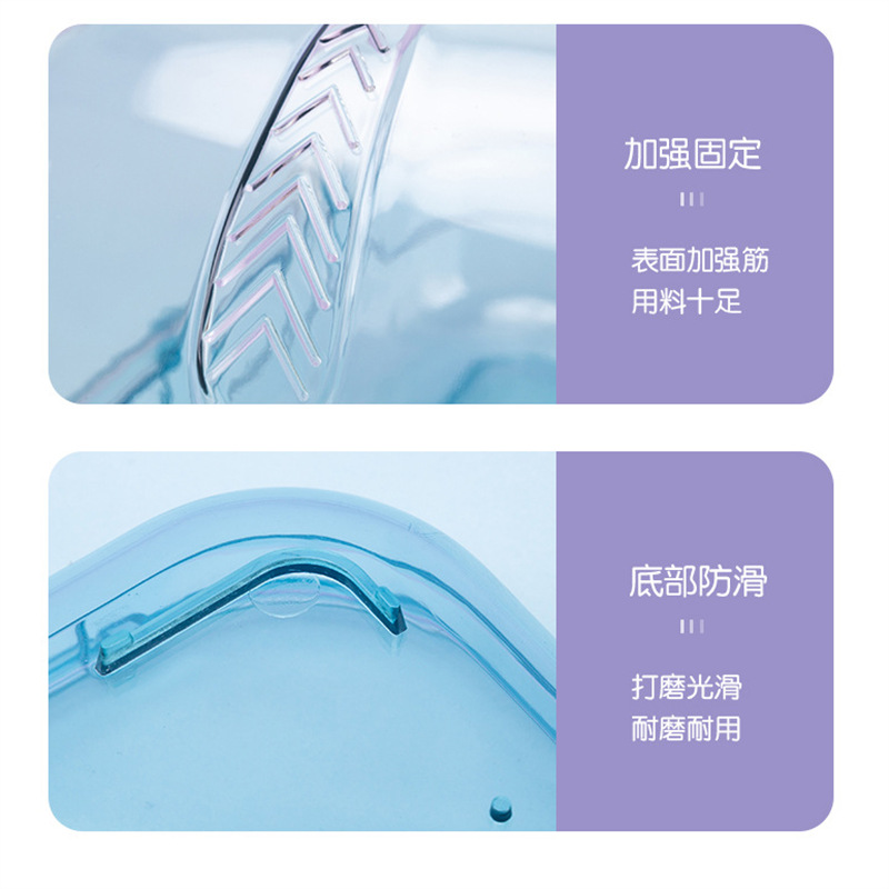 Totoro Bath Tub Bath Sand Basin Large Space Transparent Toilet Special Dual-Purpose Bath Sand Urine Sand Bathtub Daily Necessities