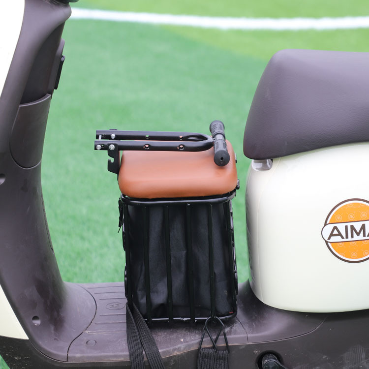 Electric car Children's seat front storage lockable battery car motorcycle baby safety seat