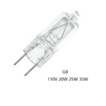 Factory Direct Supply G4 G5.3 G6.35 G8 G9 Melted Wax Heating Lamp Aromatherapy Lamp Two-Pin Halogen Tungsten Lamp