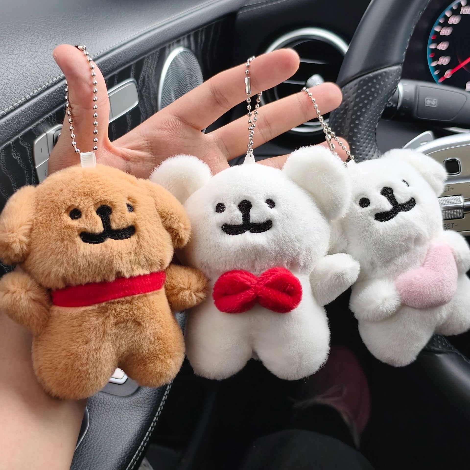 Брелок с щенком, плюшевая игрушка, оптовый подарок