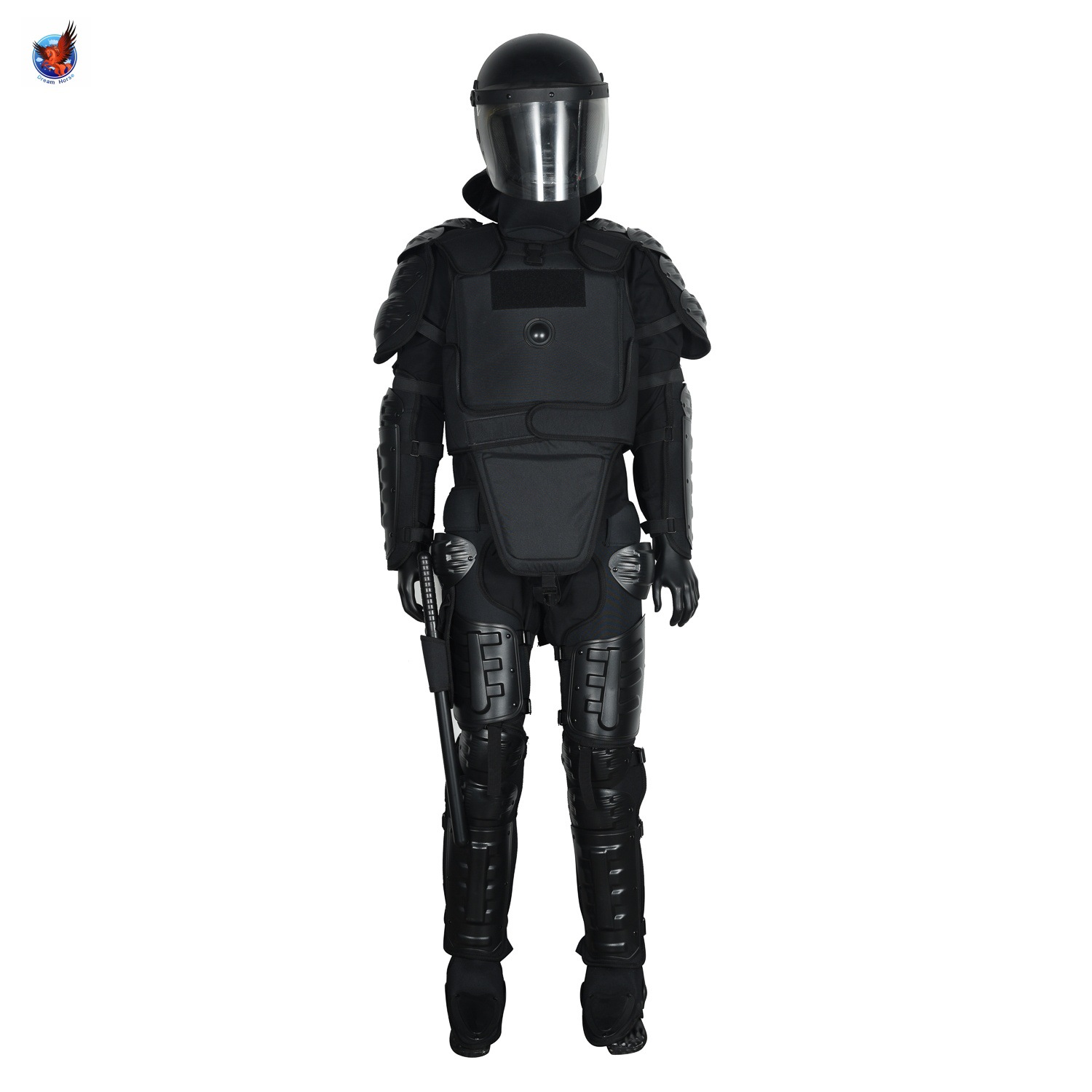 Прямые оптовые продажи жесткого огнестойкого защитного костюма против ножевых ударов и ударов, полный тактический костюм с защитой от ударов