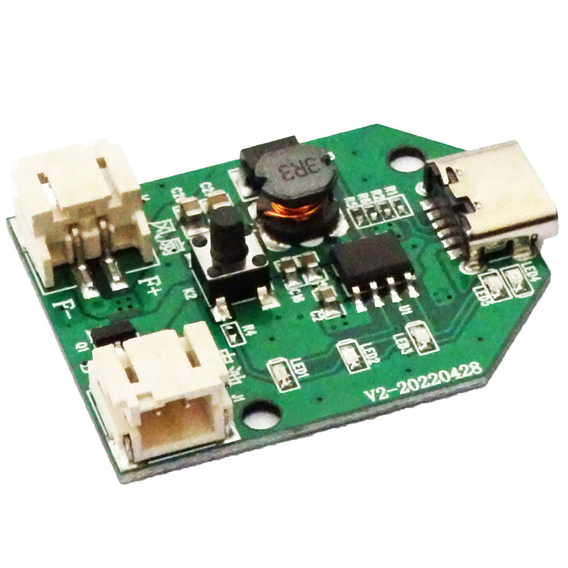 Charging Handheld Brushless Fan Control Board 9V Boost Fan Drive Module Lithium Battery Fan Accessories Circuit Board