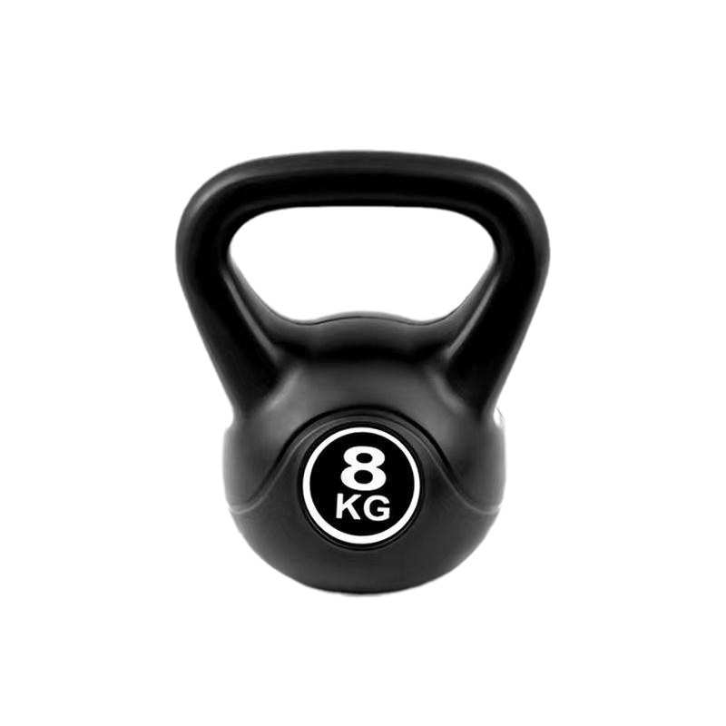 Customized Men's and Women's Fitness Kettlebells Home Colorful Black Satchel Cement Kettlebells Kettlebell Sports Competition Competitive Fitness