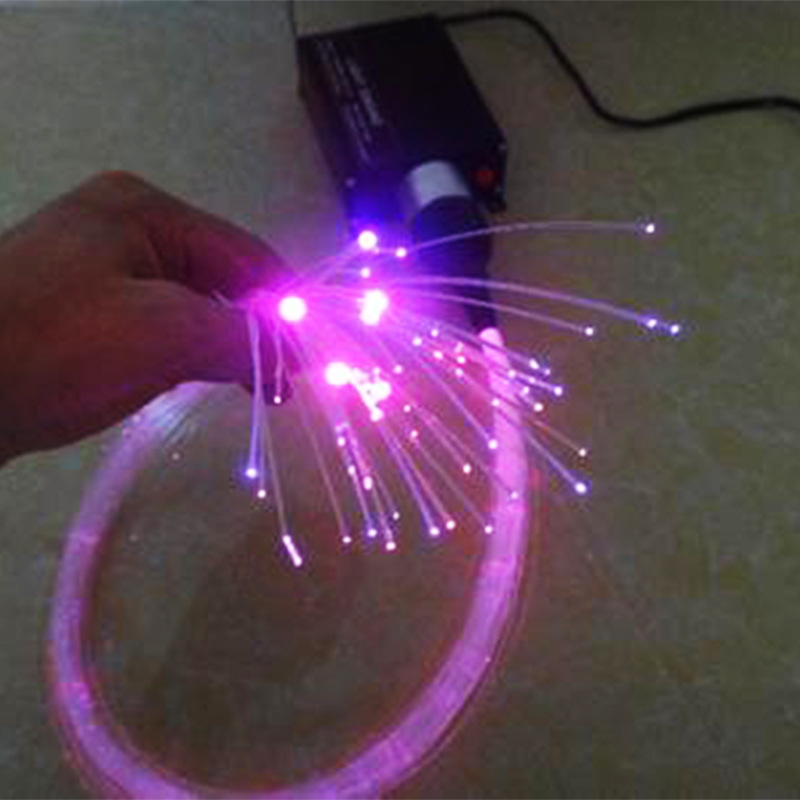 Factory Direct-Operated Light Guide Fiber Optic Super Bright Solid All-Over Milky White Light Guide Strip 3mm Luminous Atmosphere Decorative Fiber Optic Wire