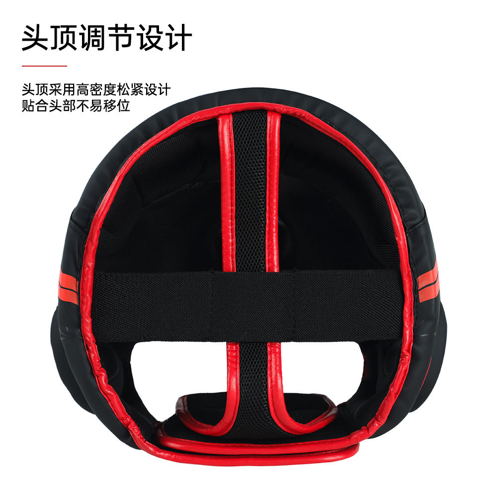 Boxing Helmet for Adults, Full Protection Monkey Face, Children's Sanda Head Guard, Muay Thai Face Guard, Fighting Protective Gear, Training Anti-Collision