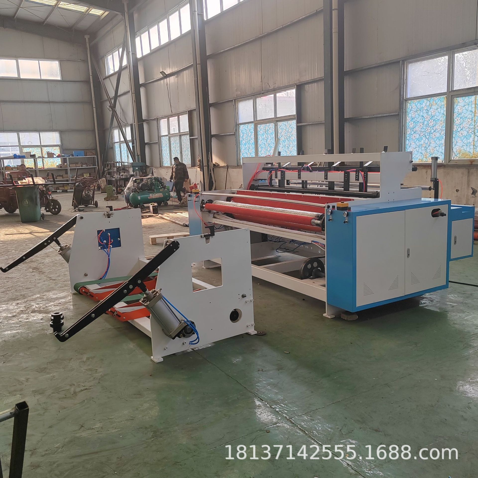 Hotel Special Paper Processing Equipment, Daily Paper Rewinding Slitting Machine, Lazy Rag Production Line