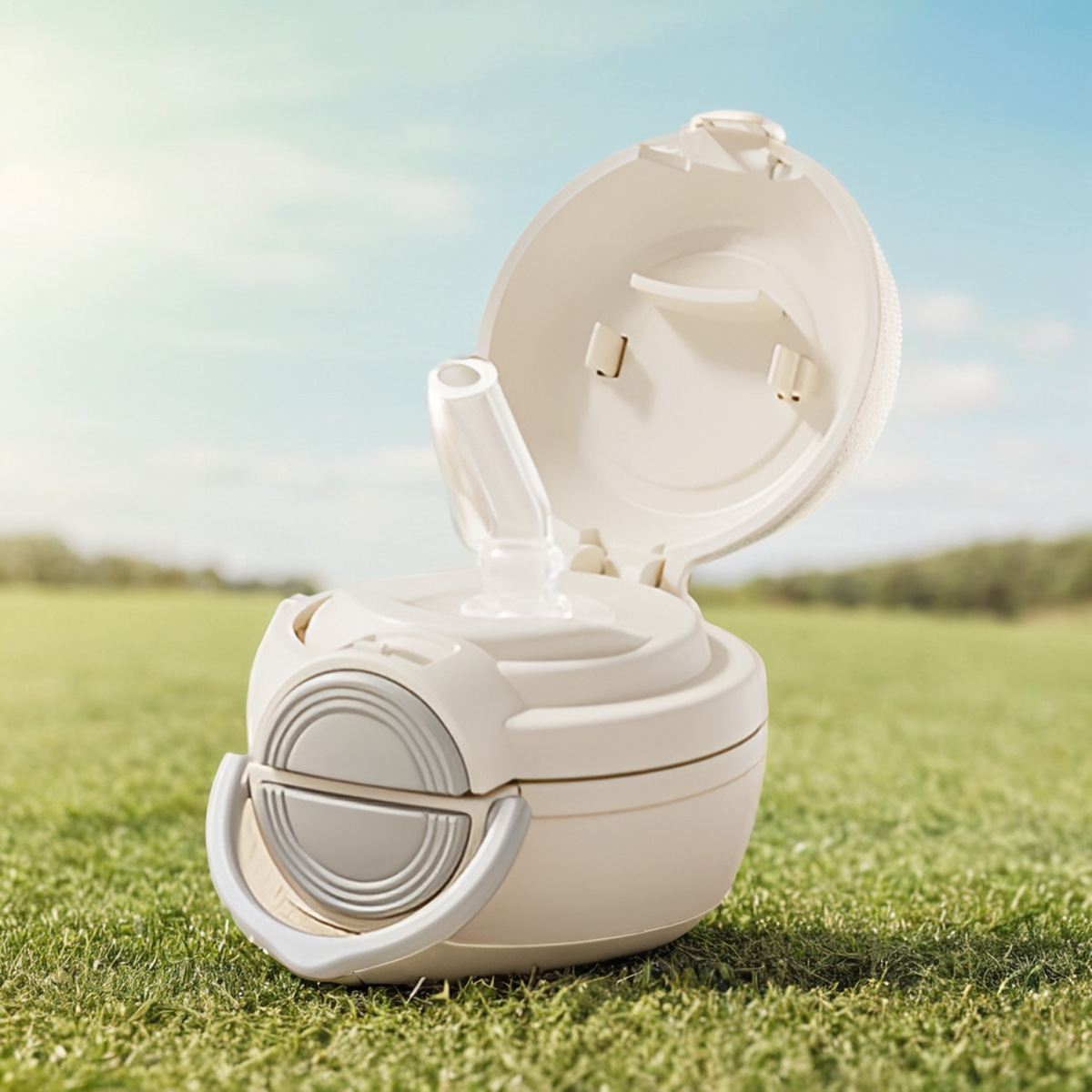 Ying's Kidsren's Thermos Cup Accessories Original Nozzle Straw Baby Water Cup Set Straw Learns to Drink and Go to School