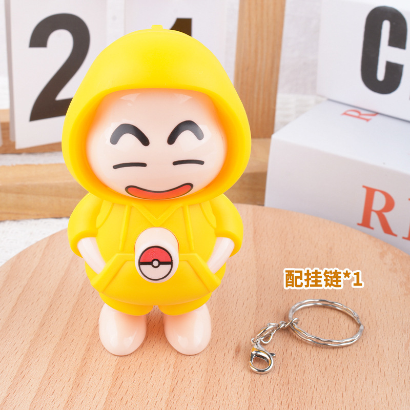 New Trendy Xiaoxin Press Face-Changing Stress Relief Toy Creative Ornament Cute Doll Bag Key Cartoon Pendant