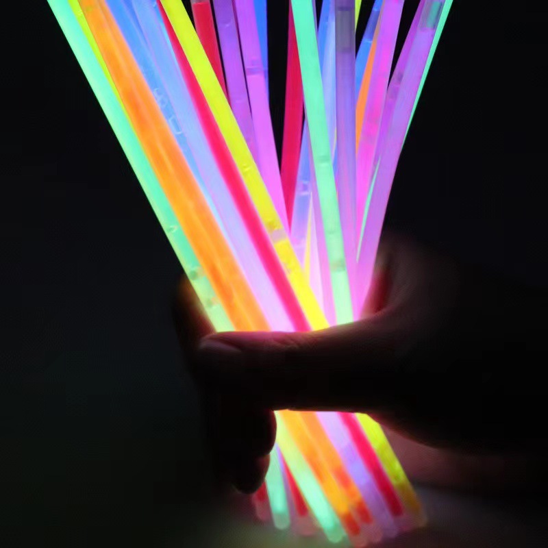 Tiktok hot color fluorescent stick joint fluorescent bracelet luminous stick concert luminous stick fluorescent bracelet