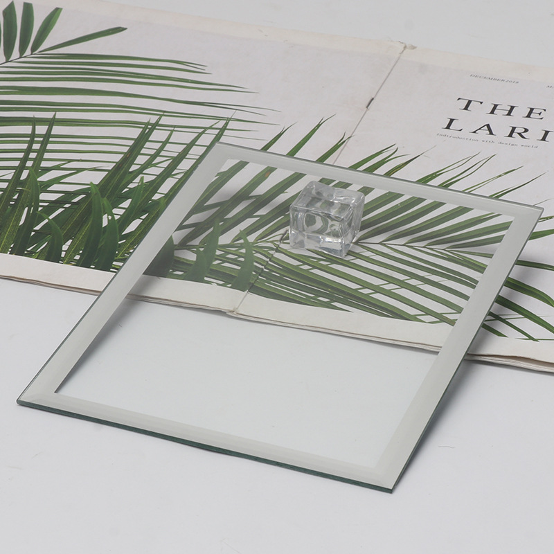 Cosmetic Lens Folding Mirror Student Dormitory Vanity Mirror Portable Home Desktop Cosmetic Mirror Glass Lens